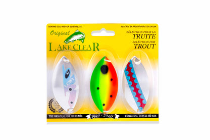 Kit Lake Clear Wabbler 1 (3 unités)